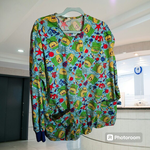 Hice Underwater Scrub Jacket Size L  (OS 637) - Picture 1 of 2